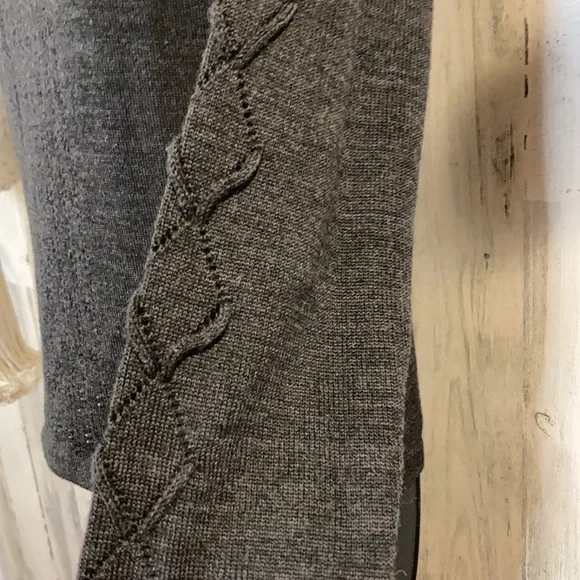 Hardy Amies Collection Gray Mock-neck Sweater Academia - Picture 4 of 11